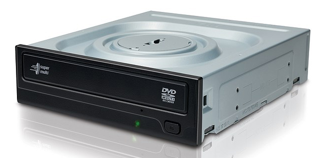 HLGS Super Multi DVD recorder GH24NSD5, M-Disc, 24x, SATA, μαύρο -κωδικός GH24NSD5