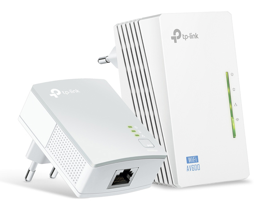 TP-LINK Wi-Fi AV600 Powerline Extender Kit TL-WPA4220, 300Mbps, Ver. 4.0 -κωδικός TL-WPA4220-KIT