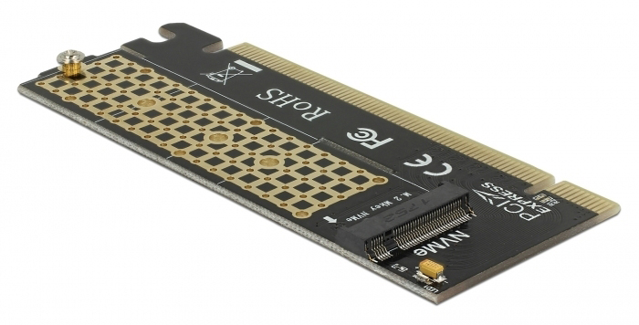 DELOCK Κάρτα Επέκτασης PCIe x16 σε NVMe M.2 Key M -κωδικός 90300