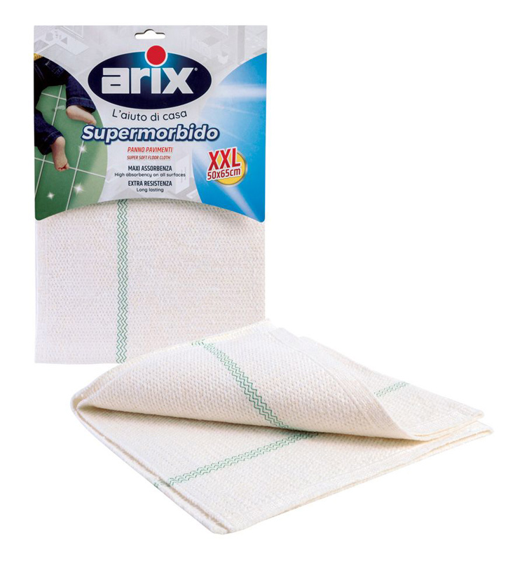 ARIX πανί σφουγγαρίσματος Supermorbido, super soft, 50 x 65, λευκό