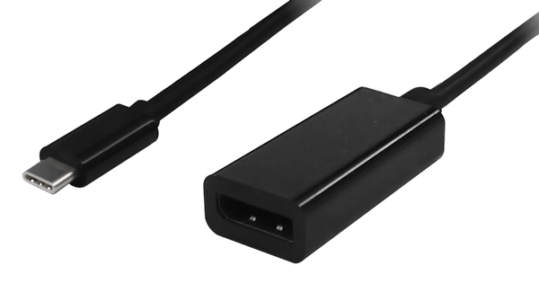 POWERTECH αντάπτορας USB Type-C σε DisplayPort PTH-039, 4K, ασημί -κωδικός PTH-039