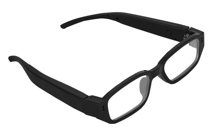 Γυαλιά οράσεως με ενσωματωμένη κάμερα SPY-015, HD, μαύρα -κωδικός SPY-015