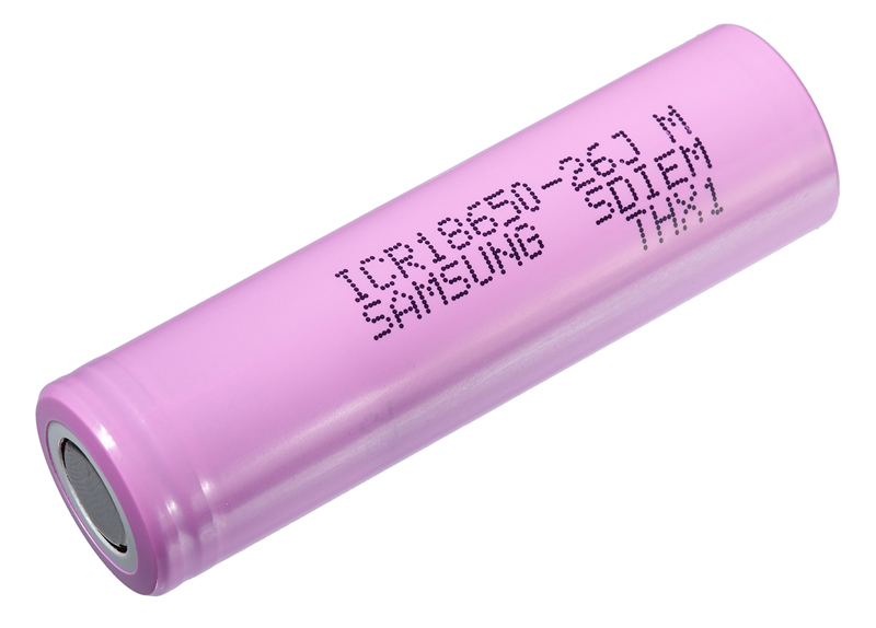 SAMSUNG επαναφορτιζόμενη μπαταρία τύπου 18650 ICR-26J, 2600mAh -κωδικός ICR-26J