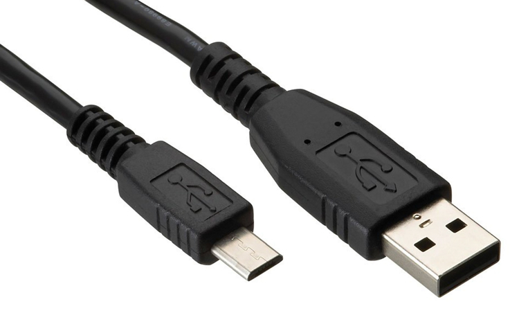 POWERTECH καλώδιο USB σε Micro USB CAB-U129, 8mm tip, 1.5m, μαύρο -κωδικός CAB-U129