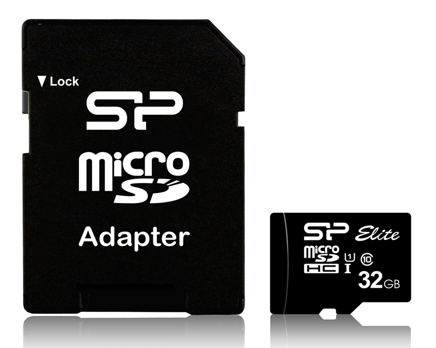 SILICON POWER κάρτα μνήμης Elite microSDXC UHS-1, 32GB, Class 10 -κωδικός SP032GBSTHBU1V10SP