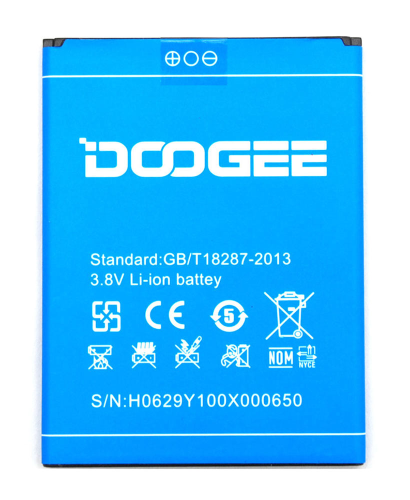 DOOGEE Μπαταρία αντικατάστασης για Smartphone Nova Y100X -κωδικός Y100X-BAT