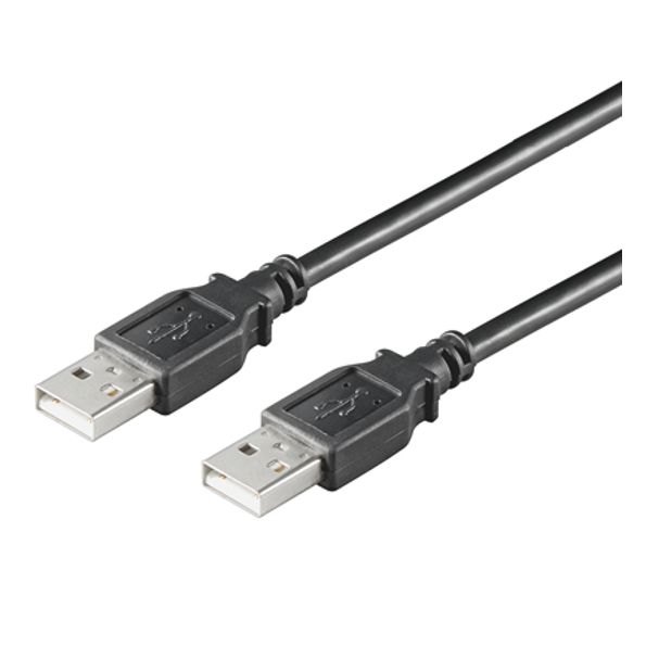 GOOBAY καλώδιο USB 2.0 Type A 93593, copper, 1.8m, μαύρο -κωδικός 93593