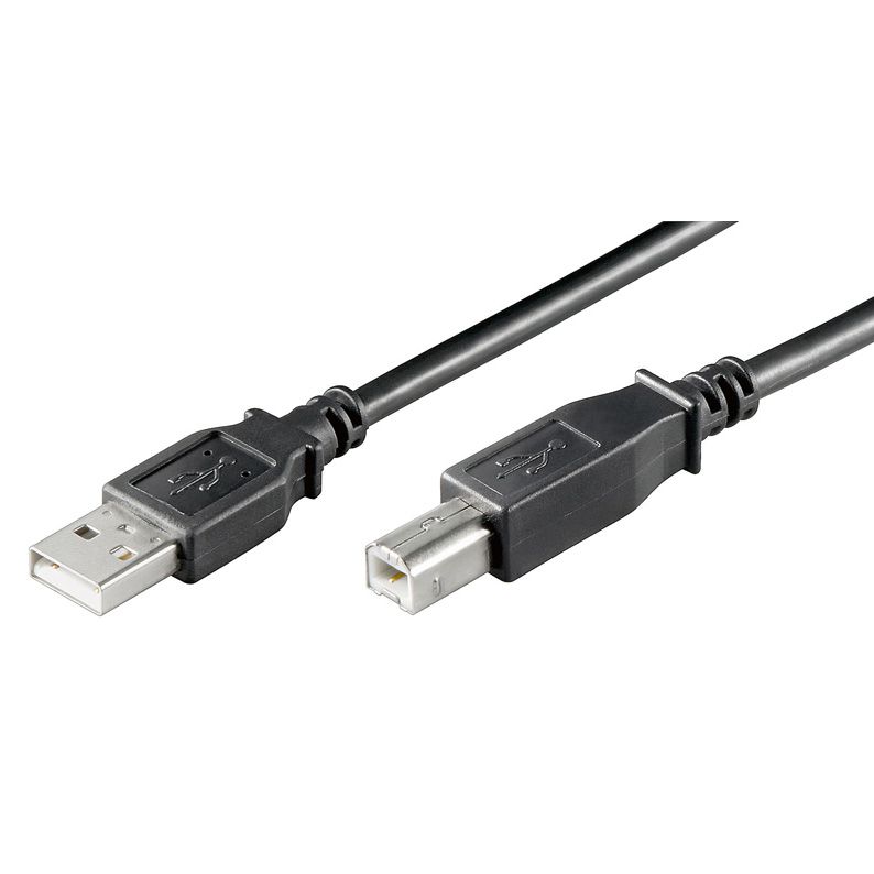 GOOBAY καλώδιο USB 2.0 σε USB Type B 93598, 5m, μαύρο -κωδικός 93598