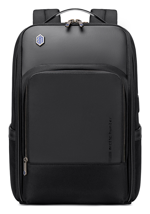 ARCTIC HUNTER τσάντα πλάτης B00403-BK με θήκη laptop 15.6", USB, μαύρο -κωδικός B00403-BK