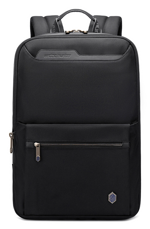 ARCTIC HUNTER τσάντα πλάτης B00410 με θήκη laptop 15.6", πτυσσόμενη, μαύρη -κωδικός B00410-BK