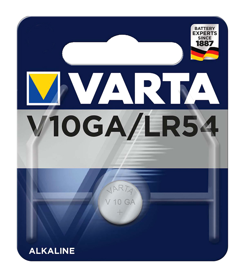 VARTA αλκαλική μπαταρία LR54, 1.5V, 1τμχ -κωδικός V10GA-LR54