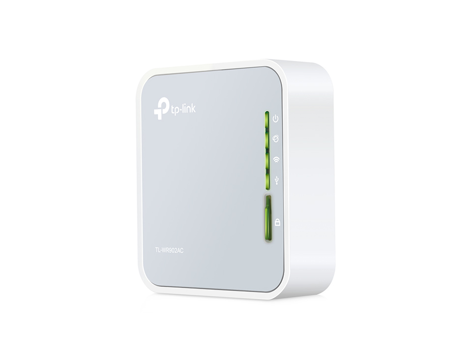 TP-LINK Wireless Travel Router TL-WR902AC, 750Mbps AC750, Ver. 1.0 -κωδικός TL-WR902AC