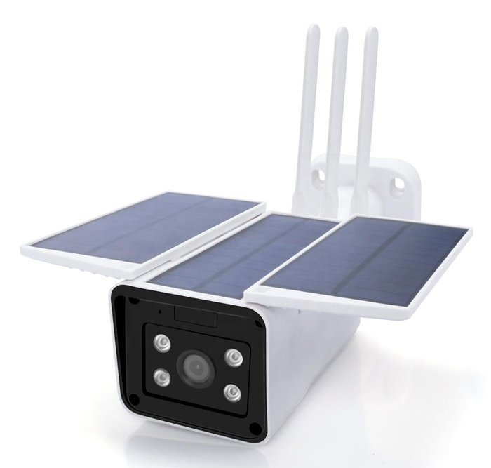 SECTEC smart ηλιακή κάμερα ST-S200-TY, 2MP, Wi-Fi, PIR, micro SD -κωδικός ST-S200-TY