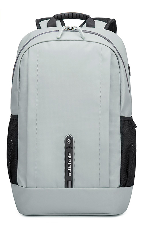 ARCTIC HUNTER τσάντα πλάτης B00386-GY με θήκη laptop 15.6, γκρι -κωδικός B00386-GY