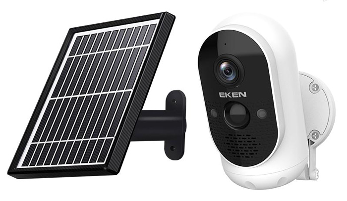EKEN smart ηλιακή κάμερα ASTRO, Full HD, WiFi, PIR, IP65, micro SD -κωδικός ASTRO