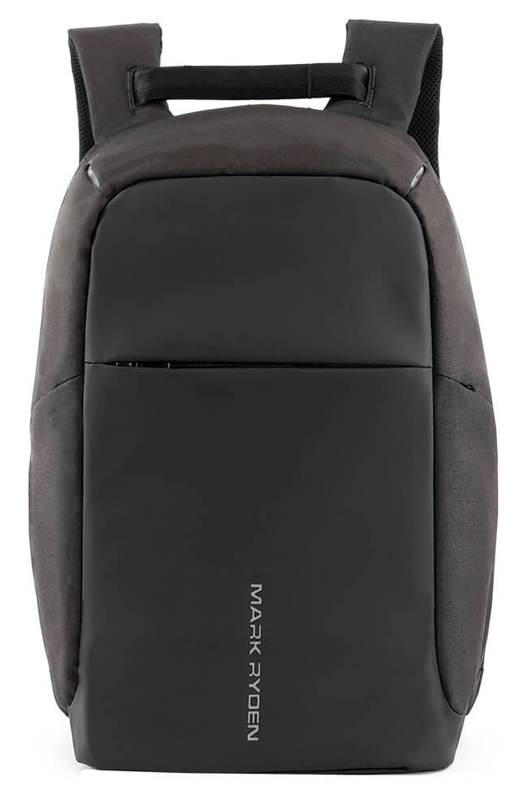 MARK RYDEN τσάντα πλάτης MR5815, με θήκη laptop 15.6", 15L, μαύρη -κωδικός MR5815-00