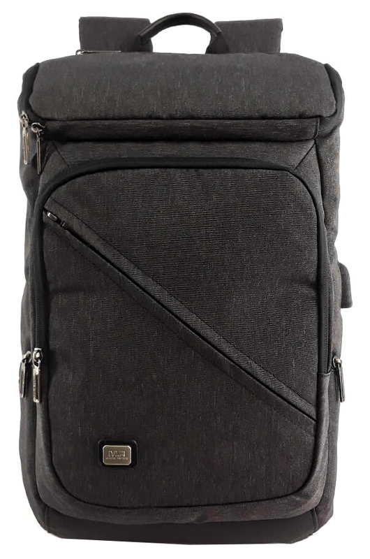 MARK RYDEN τσάντα πλάτης MR6545, με θήκη laptop 15.6", μαύρη -κωδικός MR6545-00
