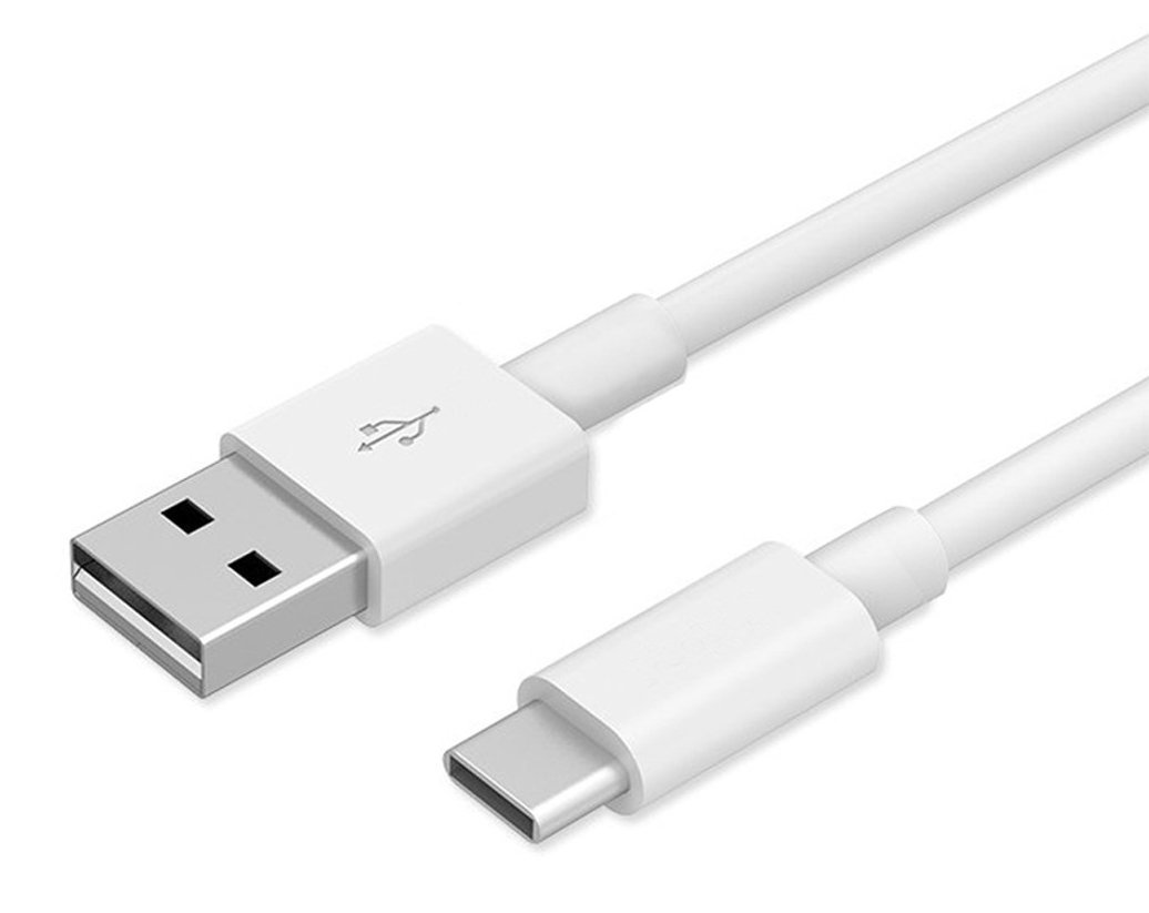 POWERTECH καλώδιο USB σε USB-C CAB-UC010, 1m, λευκό -κωδικός CAB-UC010
