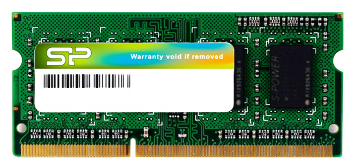 SILICON POWER μνήμη DDR4 SODimm SP008GBSFU320X02, 8GB, 3200MHz, CL22 -κωδικός SP008GBSFU320X02