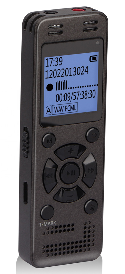 Ψηφιακό καταγραφικό ήχου V618, 16GB, 700mAh, μαύρο -κωδικός V618