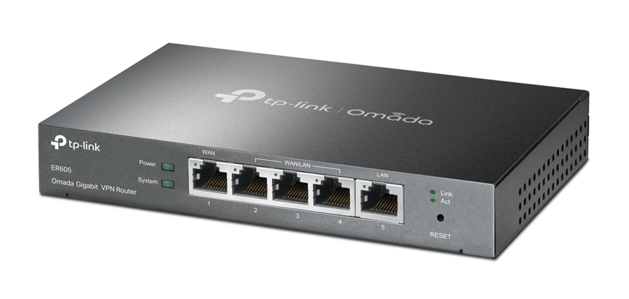 TP-LINK Gigabit VPN router ER605, 5x Ethernet port, Ver 1.0 -κωδικός ER605
