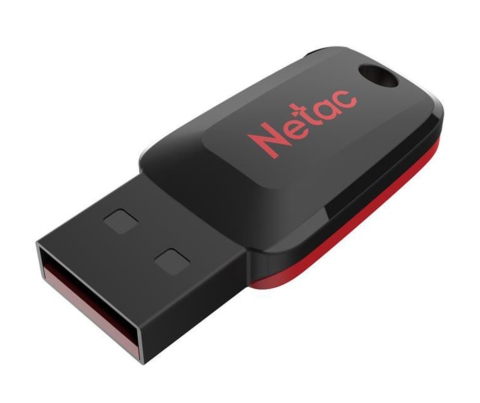 NETAC USB Flash Drive U197, 32GB, USB 2.0, μαύρο -κωδικός NT03U197N-032G-20BK
