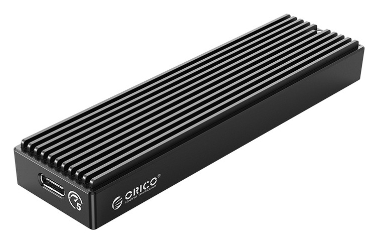 ORICO θήκη για Μ.2 B key SSD M2PF-C3, USB 3.1, 5Gbps, έως 2TB, μαύρο -κωδικός M2PF-C3-BK-EP