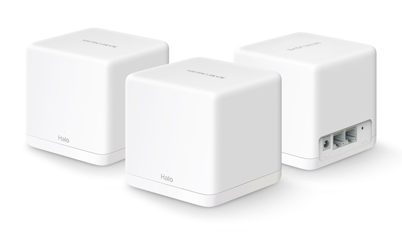 MERCUSYS Mesh Wi-Fi System Halo H30G, 1.3Gbps Dual Band, 3τμχ, Ver. 1.0 -κωδικός HALO-H30G-3PACK