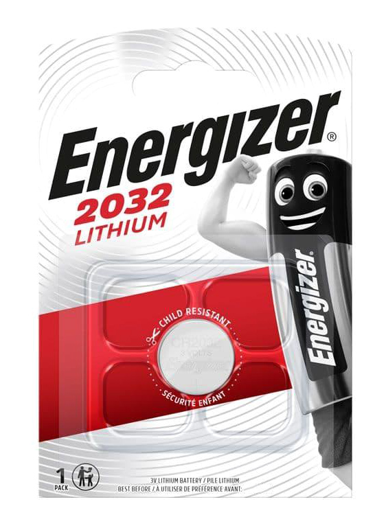 ENERGIZER μπαταρία λιθίου CR2032, 3V, 1τμχ