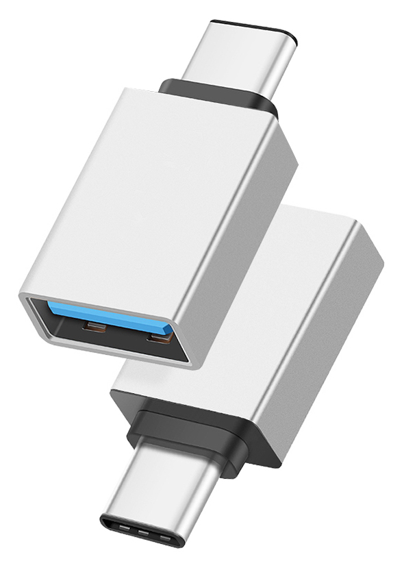 POWERTECH αντάπτορας USB-C σε USB 3.0 PTH-062, 5Gbps, ασημί -κωδικός PTH-062