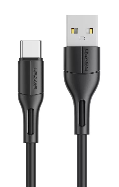 USAMS καλώδιο USB-C σε USB US-SJ501, 10W, 1m, μαύρο -κωδικός SJ501USB01