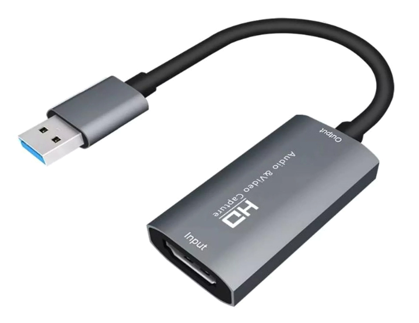 CABLETIME HDMI video capture card Z29, USB 3.0, 1080p, γκρι