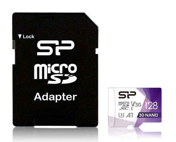 SILICON POWER κάρτα μνήμης Superior Pro microSDXC UHS-I, 128GB, Class 30 -κωδικός SP128GBSTXDU3V20AB