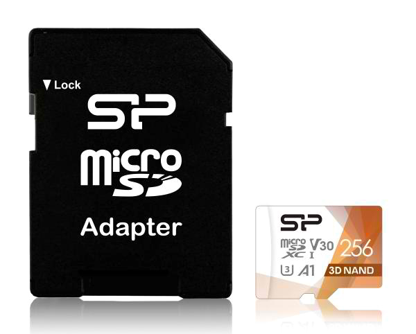 SILICON POWER κάρτα μνήμης Superior Pro microSDXC UHS-I, 256GB, Class 30 -κωδικός SP256GBSTXDU3V20AB