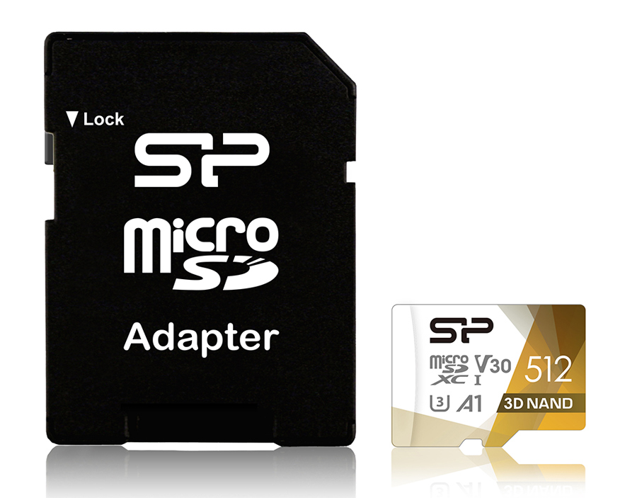 SILICON POWER κάρτα μνήμης Superior Pro microSDXC UHS-I, 512GB, Class 30 -κωδικός SP512GBSTXDU3V20AB