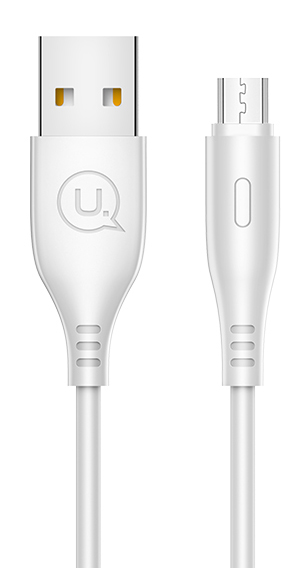 USAMS καλώδιο Micro USB σε USB US-SJ268, 10W, 1m, λευκό -κωδικός SJ268USB02