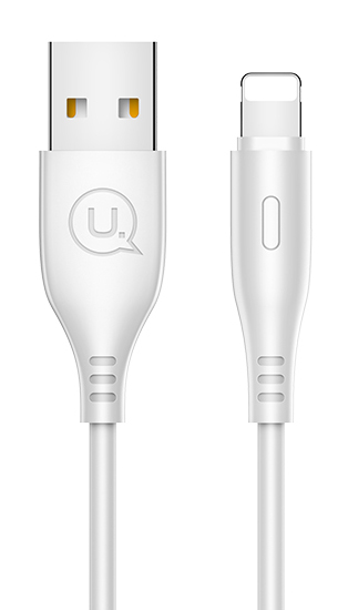 USAMS καλώδιο Lightning σε USB US-SJ266, 10W, 1m, λευκό -κωδικός SJ266USB02