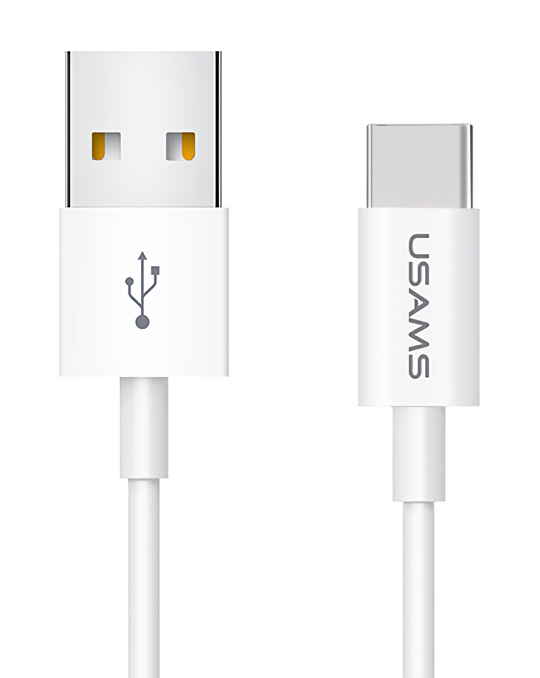 USAMS καλώδιο USB-C σε USB US-SJ285, 10W, 1m, λευκό -κωδικός SJ285USB01