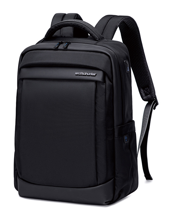 ARCTIC HUNTER τσάντα πλάτης B00478 με θήκη laptop 15.6", μαύρη -κωδικός B00478-BK