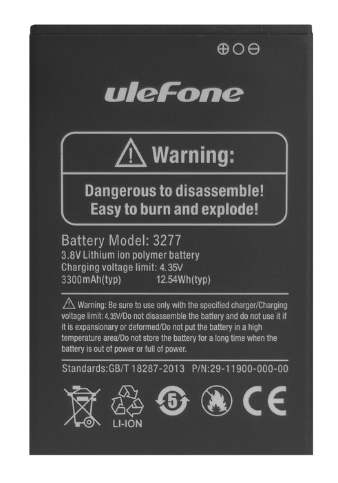 ULEFONE μπαταρία για smartphone Note 6/6P/6T -κωδικός BAT-NOTE6P
