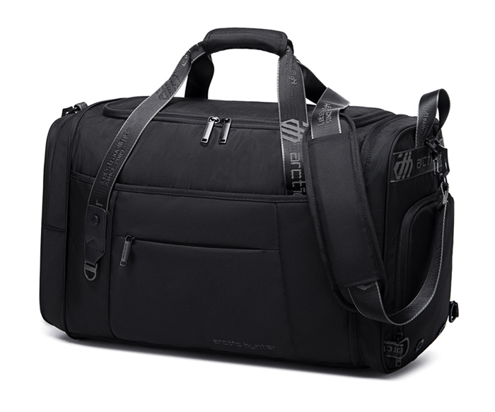 ARCTIC HUNTER τσάντα ταξιδίου LX00021, πτυσσόμενη, 30L, μαύρη -κωδικός LX00021-BK
