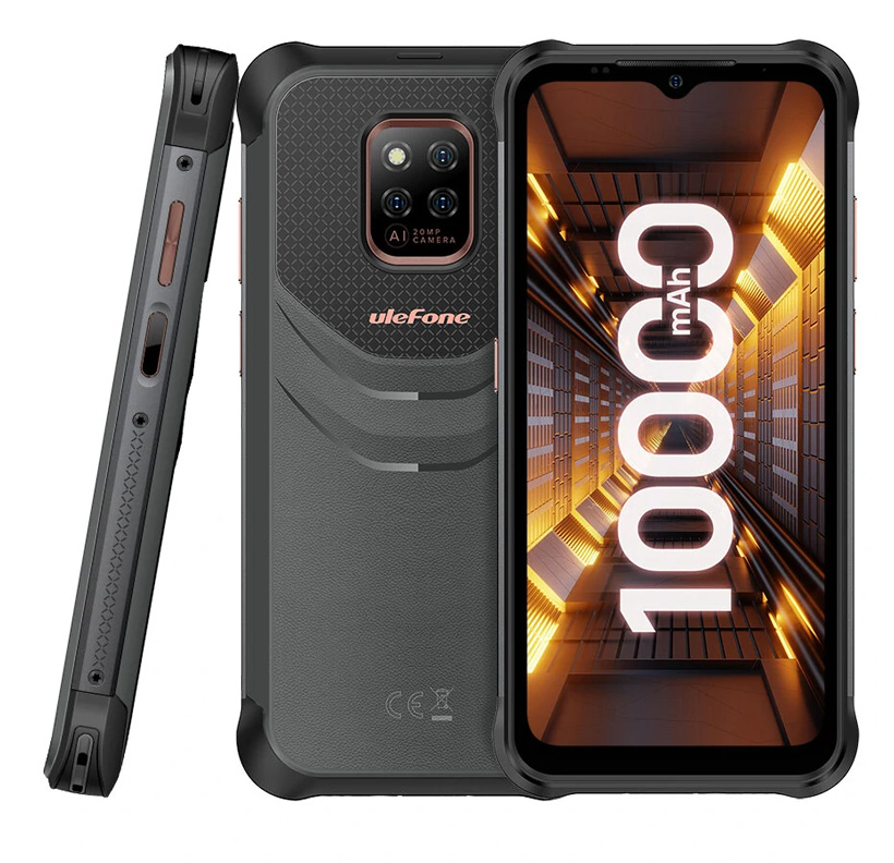 ULEFONE smartphone Power Armor 14 Pro, 6.52", 8/128GB, 10000mAh, μαύρο -κωδικός ARMOR14PRO8-BK