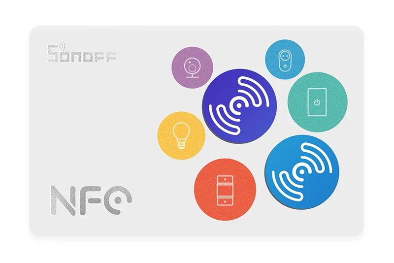 SONOFF smart αυτοκόλλητο NFC Tag, κάρτα με 2τμχ -κωδικός NFC-TAG