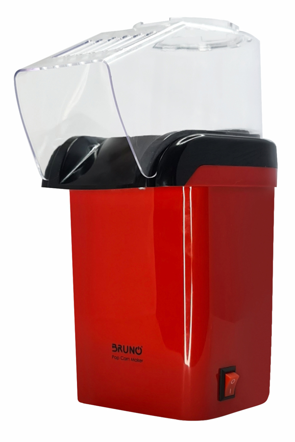 BRUNO συσκευή παρασκευής ποπ-κορν BRN-0085, 1200W, κόκκινη -κωδικός BRN-0085