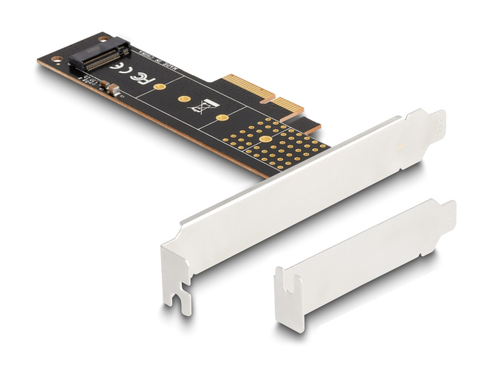 DELOCK κάρτα επέκτασης PCIe x4 σε M.2 M Key 110mm 89836, NVMe -κωδικός 89836