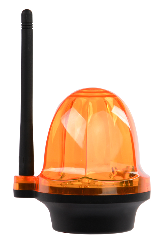 Φάρος για γκαραζόπορτες YET6139 με κίτρινο LED φως, 12V, 7x8x11cm -κωδικός YET6139