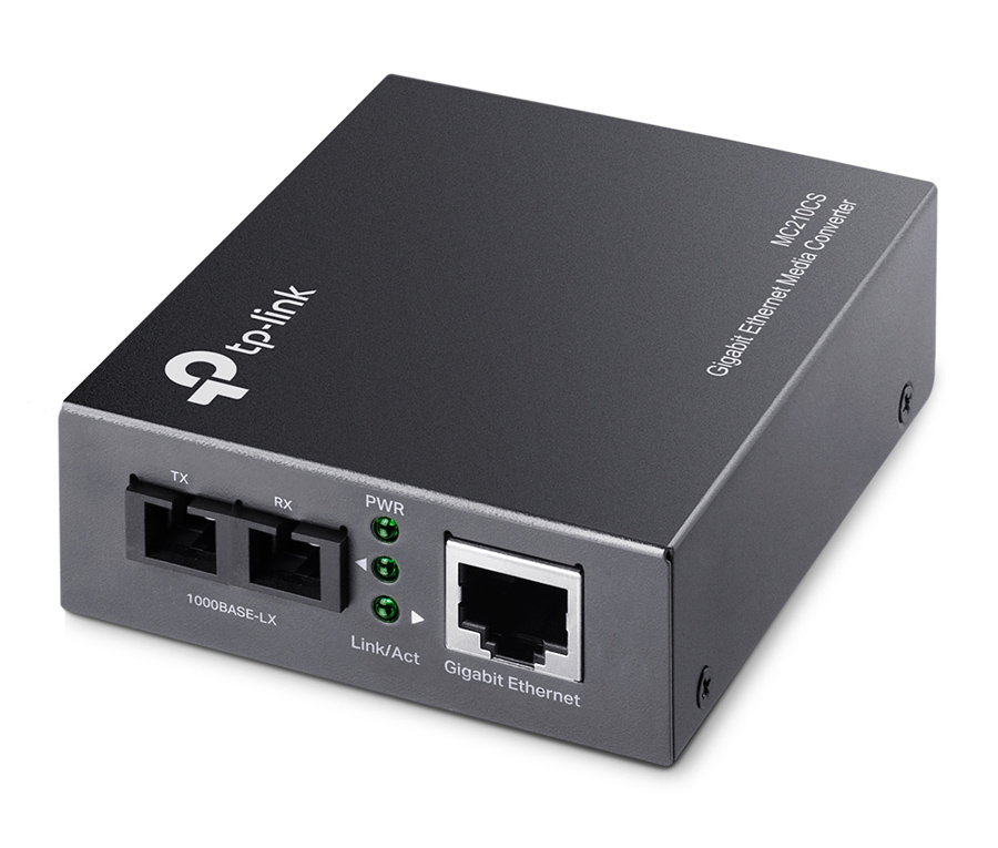 TP-LINK Gigabit Single-Mode Media Converter MC210CS, Ver. 5.20 -κωδικός MC210CS
