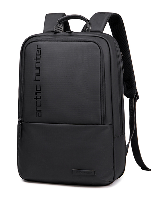 ARCTIC HUNTER τσάντα πλάτης B00529 με θήκη laptop 15.6", 22L, μαύρη -κωδικός B00529-BK