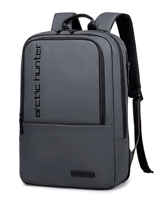 ARCTIC HUNTER τσάντα πλάτης B00529 με θήκη laptop 15.6", 22L, γκρι -κωδικός B00529-GY