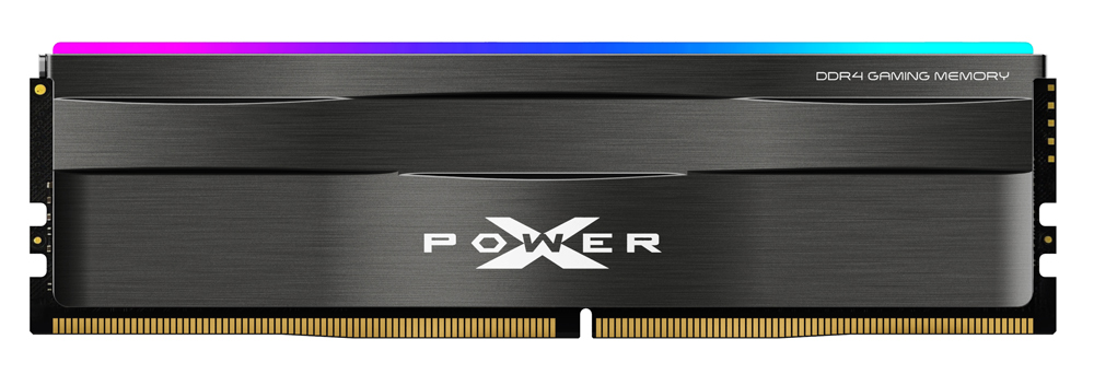 SILICON POWER μνήμη DDR4 UDIMM XPOWER Zenith, 8GB, RGB, 3200MHz, CL16 -κωδικός SP008GXLZU320BSD